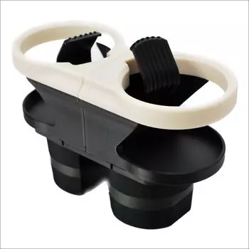 Держатель для напитков Shimashima Fab FIAT500, ранняя модель, передняя часть (2007~) Двойной/слоновая кость DH500PFW-IV слоновая кость