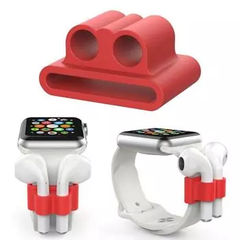 Держатель для наушников Профессиональный прочный ремешок для часов с защитой от потери силиконовый беспроводной держатель для наушников для AirPods Pro