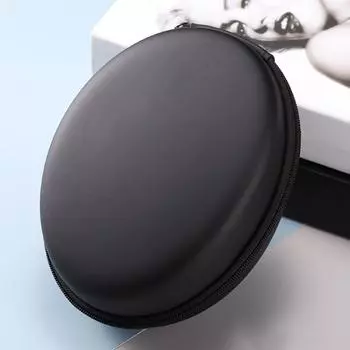 Держатель для наушников, сумка для хранения, жесткий футляр для переноски наушников, чехол для гарнитуры чёрный