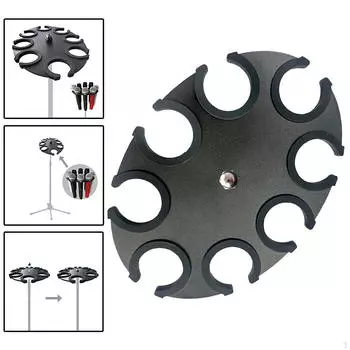 Держатель для нескольких микрофонов, настольное крепление для микрофона, органайзер для сцены, дисплей, вмещает до 8 микрофонов, аксессуары