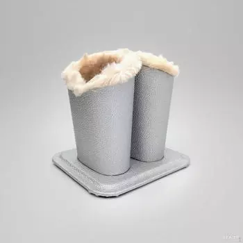 Держатель для очков Доступ Защита от царапин Легко чистить Подставка для очков для стола серебряный