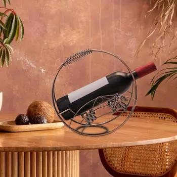 Держатель для одной бутылки вина на столешнице, подарки для шампанского Style B