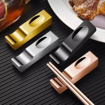 Держатель для палочек для еды, держатель для столовых приборов из нержавеющей стали, многофункциональная стойка для хранения посуды, кухонный органайзер для дома серебряный