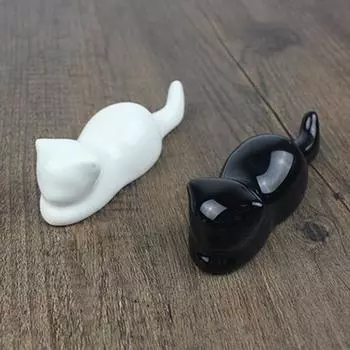 Держатель для палочек для еды, подставка для ручки, держатель для кисти для письма, держатель для ручек для китайской каллиграфии, акварельная живопись тушью, школьные и офисные принадлежности чёрный