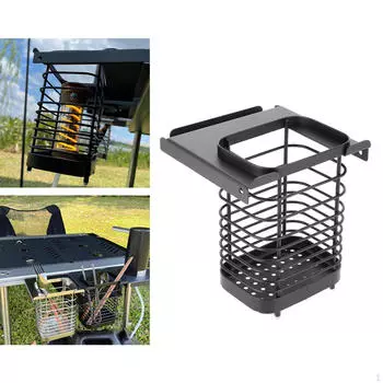 Держатель для палочек для еды, практичная многоцелевая корзина из нержавеющей стали для хранения столовых приборов серебряный