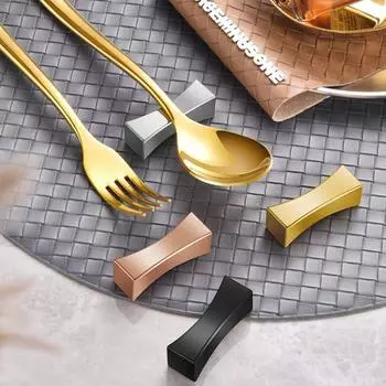 Держатель для палочек для еды, вилка, ложка, держатель для столовых приборов из нержавеющей стали, легко чистящаяся полка для палочек для домашней кухни розового золота