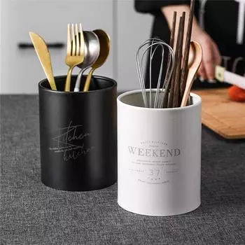 Держатель для палочек из нержавеющей стали, вилка, ложка, столовые приборы, подставка для хранения посуды, контейнеры, органайзер для кухонных принадлежностей