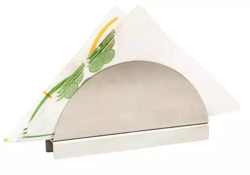 Держатель для папиросной бумаги Trifri, чехол для салфеток из нержавеющей стали, дисплей для кухни, современный держатель для салфеток, отель, домашний ресторан, обеденный стол, декор 3.6X4.9 X 1 серебряный