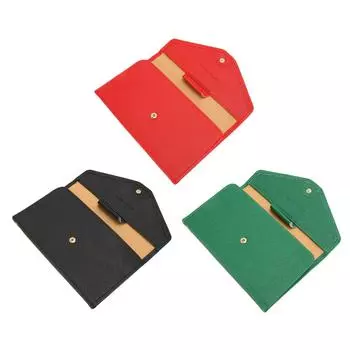 Держатель для паспорта, обложка для паспорта RFID, портативный мягкий бумажник из искусственной кожи для путешествий и бизнеса, Tri Black