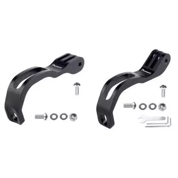 Держатель для переднего фонаря велосипеда, подставка для камеры из сплава для Brompton GoPro (Стиль Б)