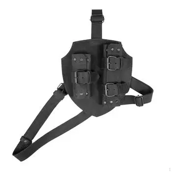 Держатель для переноски меча на плечо для пиратского косплея чёрный