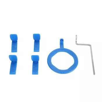 Держатель для пленки для полости рта, профессиональный позиционер рентгеновской пленки для визуализации зубов для переднего зуба, синий