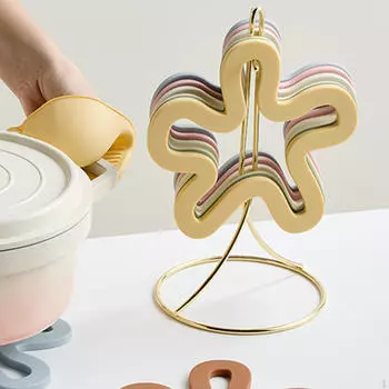 Держатель для подставок-органайзера, современная легкая портативная подставка, настольный коврик, подставка для чашек для золотой
