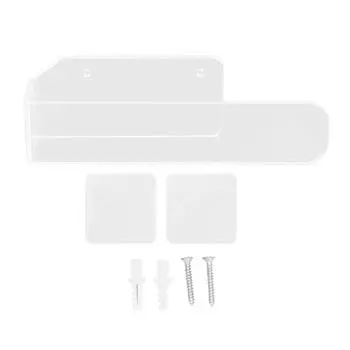 Держатель для полотенец для рук акриловый современный самоклеящийся настенный держатель для полотенец для ванной комнаты кухни прозрачный