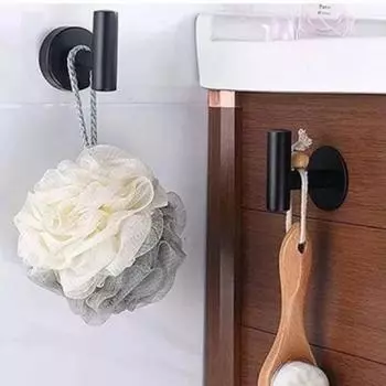 Держатель для полотенец для рук, прочный, выдерживающий нагрузку, антикоррозионный, простая установка, современный дизайн, набор для хранения полотенец для рук чёрный