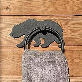 Держатель для полотенец для рук Стильный крючок-вешалка для кухонных полотенец для ванной комнаты для комнаты, шкафа, кухни,