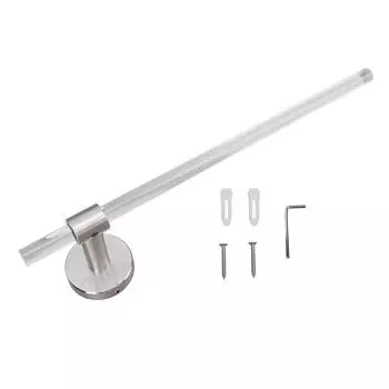 Держатель для полотенец для ванной комнаты, вешалка, прозрачная, легкая, роскошная, акриловая, настенная штанга 550137?300 Тип