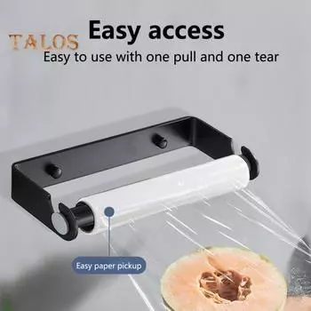 Держатель для полотенец, компактный универсальный держатель для полотенец, настенное крепление, кухонная полка для хранения, принадлежности для ванной комнаты серебряный