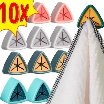 Держатель для полотенец, крючки для хранения на кухне, присоска, настенная вешалка для белья, органайзер для тряпок, вешалка для ванной комнаты, оптовая продажа 2pcs красный