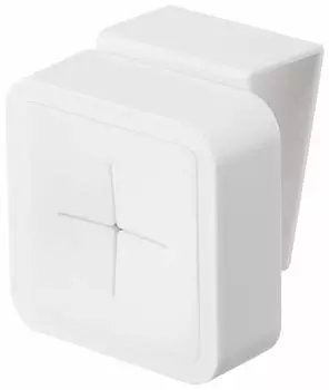 Держатель для полотенец на дверь раковины Yamazaki Jitsugyo, цвет белый, аквамарин, 4136, приблизительный. 5,5X4,5X6см