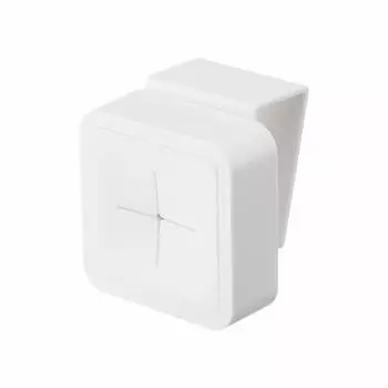 Держатель для полотенец Yamazaki Jitsugyo на дверь раковины, белая вешалка для полотенец под шкафом, 4250, прибл.. Ш5.5XГ4.5XВ6см