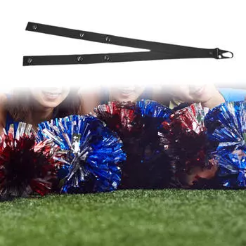 Держатель для помпонов Cheerleader, ремень, держатель для сумки, портативный бант, легко чёрный