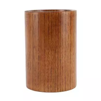 Держатель для посуды круглый кислый ююба дерево многофункциональный экологически чистый столовый прибор ведро для хранения для кухни