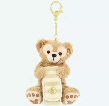 Держатель для повязки на голову Duffy Smiles Disney Sea Souvenir Wear Glow Tokyo Limited коричневый