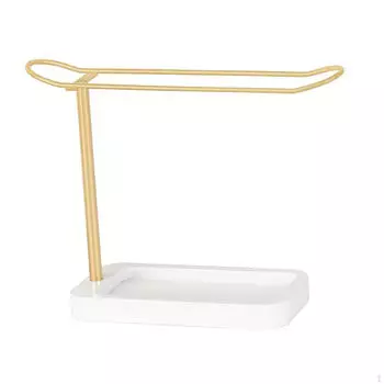 Держатель для повязки на голову, органайзер для повязки на голову, подставка для резинок, металлический обруч для волос с подносом