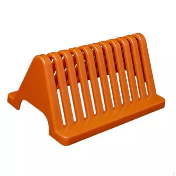 Держатель для предметных стекол с местом для хранения синий