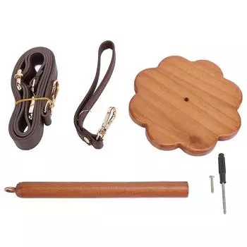 Держатель для пряжи на запястье, деревянный переносной органайзер для пряжи на запястье, подставка-носитель для любителей рукоделия