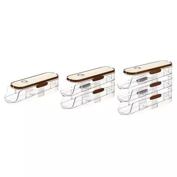 Держатель для яиц для холодильника, вращающийся дозатор яиц, лоток для яиц для холодильника 1 Tier