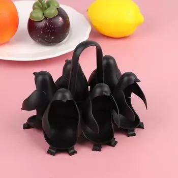 Держатель для яиц в форме пингвина. Плита для варки вмещает до 6 яиц. Совместимые яйца.