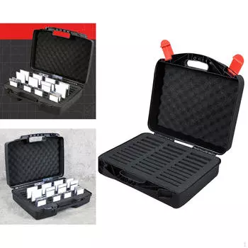 Держатель для ящика для хранения градуированных карт, защитный чехол, торговый коллектор, портативный водонепроницаемый дисплей 33 Slots