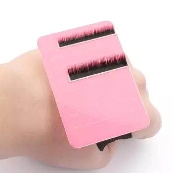 Держатель для ресниц, ручная палетка для наращивания ресниц, инструменты с регулируемым ремешком на запястье, полоска, палетка, подходит большинству держателей для наращивания ресниц