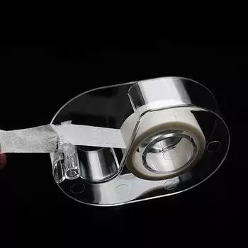 Держатель для резака для ресниц, дышащая нетканая клейкая лента, вращающаяся резка для наращивания ресниц, профессиональные инструменты для макияжа onesize