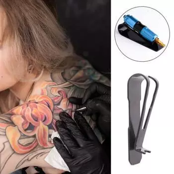 Держатель для ручек для тату, прочный акриловый безопасный органайзер, дисплей, встроенная подставка для ручек для тату, профессиональное использование