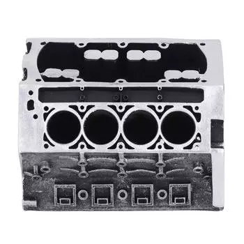 Держатель для ручек и визиток из смолы в форме двигателя, держатель для хранения карандашей для визиток и фирменных карточек