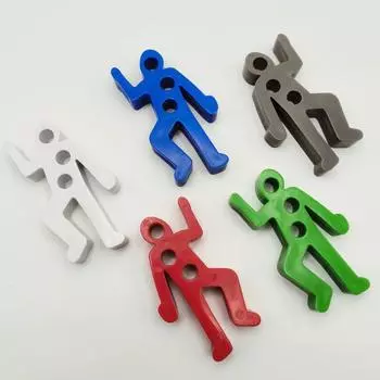 Держатель для ручек на месте преступления, забавные настольные аксессуары, уникальный офисный декор, крутые настольные гаджеты, необычный держатель для карандашей серый