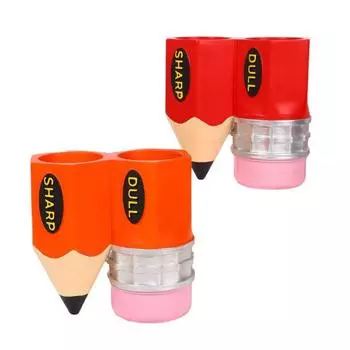 Держатель для ручек в форме карандаша Yousheng для детей и взрослых, многофункциональный органайзер с наконечником для карандашей, большая емкость для ручек