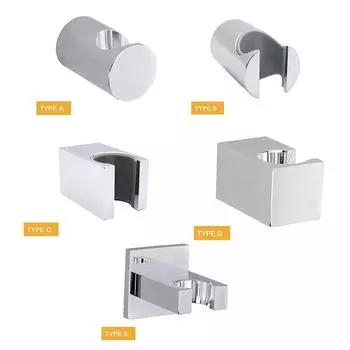 Держатель для ручного душа, настенный держатель для ручного душа, латунный кронштейн, хромированное покрытие для ванной комнаты, замена душа