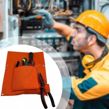 Держатель для рулетки из кожи в виде корзины, удобный чехол для рулетки для использования на открытом воздухе, в помещении и на открытом воздухе A