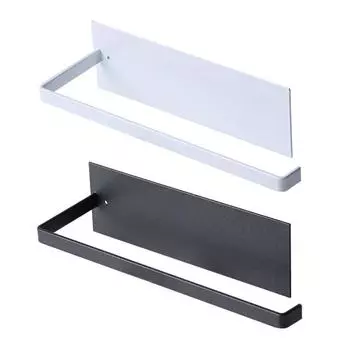 Держатель для рулона бумаги, вешалка для полотенец, домашнее хранилище, туалет, ванная комната, подвесная полка, кухонный аксессуар для салфеток, настенная подставка, вешалка белый