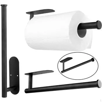 Держатель для рулонной бумаги, диспенсер для полотенец, полка под шкафом, аксессуары для ванной комнаты серебряный