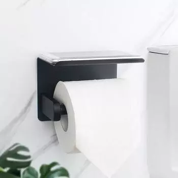 Держатель для рулонной бумаги с липкой лентой. Непробиваемый дизайн, защита от падения. Кухонная организация. Маслопоглощающая вешалка для листов. серебряный