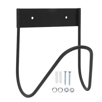 Держатель для садового шланга из нержавеющей стали 304, настенное крепление, крючок для шланга для воды, для улицы чёрный