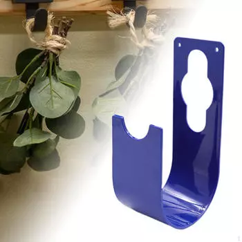 Держатель для садового шланга, крючок, сверхмощная многофункциональная вешалка для воды, настенное крепление для двора, фермерского дома чёрный