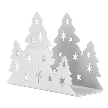 Держатель для салфеток из нержавеющей стали, в форме рождественской елки, вешалка для полотенец из папиросной бумаги, держатель для хранения для дома