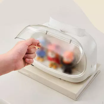 Держатель для салфеток Коллекционная фигурка Витрина Декоративная Нескользящая Прямоугольная Коробка для