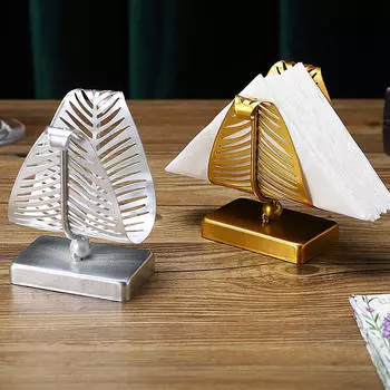 Держатель для салфеток, креативный металлический держатель для салфеток, вертикальный диспенсер для серебряный